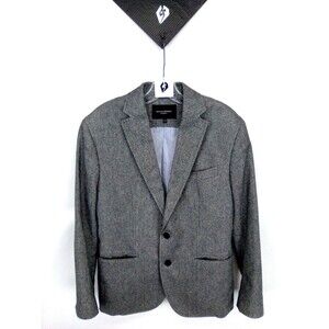 Banana Republic Tailored Fit Men's Gray Italian Fabric Sports Blazer  Size 38S
